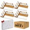 Makerflo Charcuterie Cheese Board Set 16.25" x 12" Acacia Wood Marble Design 3 Bowls, 3 Spoons, 4 Utensils for Craft & DIY Personalization - Laser Engraving, Epoxy, UV DTF, Vinyl Individually Wrapped